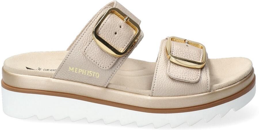 Mephisto dames slippers beige