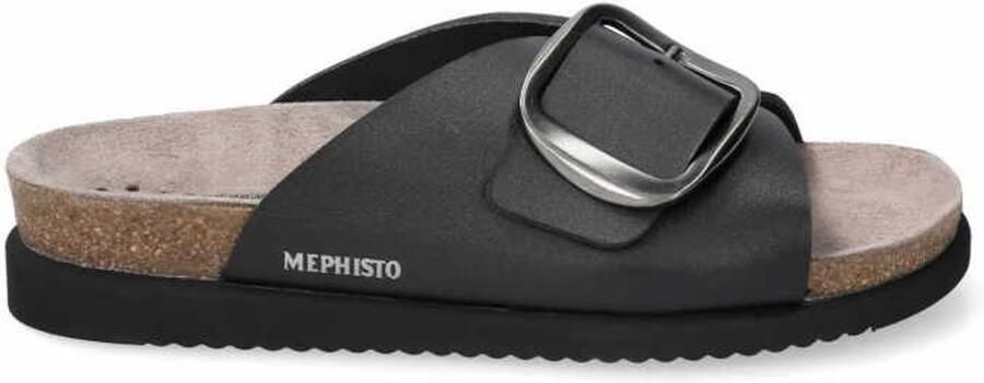 Mephisto dames slippers zwart