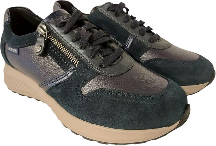Mephisto Dames Sneaker Kim Blauw