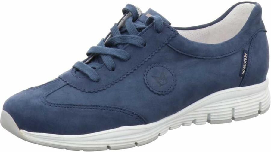 Mephisto dames sneakers blauw