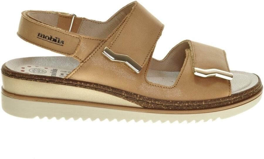 Mephisto DARCIE LIAM MOBILS Volwassenen Platte sandalen Taupe - Foto 2