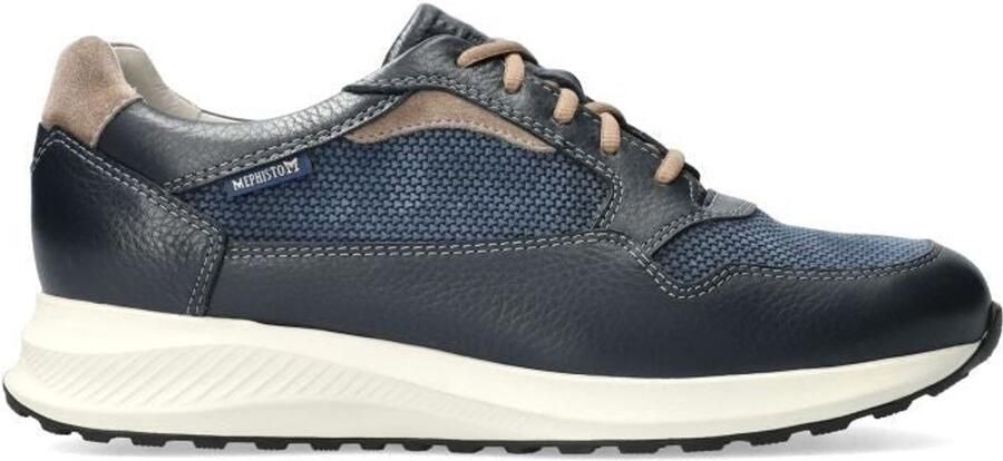 Mephisto Davis heren sneaker Blauw