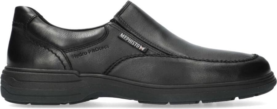 Mephisto Zwarte Leren Mocassin voor Heren Black - Foto 4