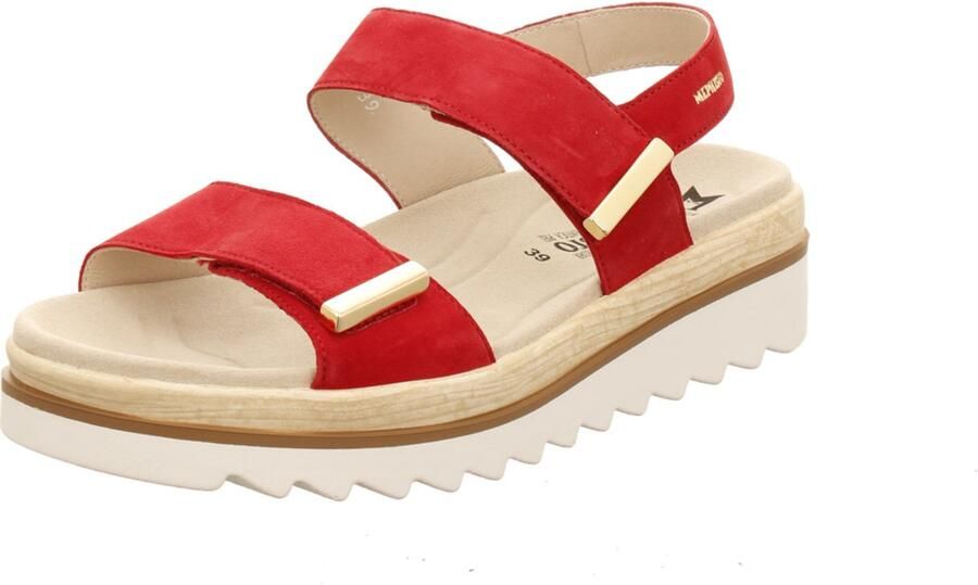 Mephisto Dominica scarlet dames sandalen rood