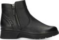 Mephisto Zwarte Enkellaars Collectie Dames - Zwart