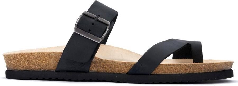 Mephisto DOUGLAS NATURE Heren Teenslipper Zwart