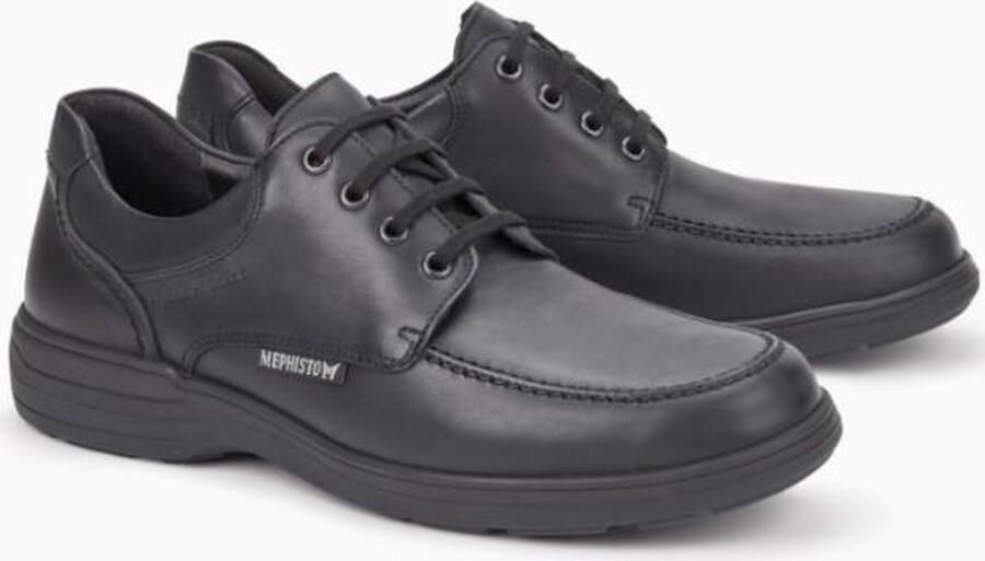 Mephisto Douk heren veterschoen zwart - Foto 2