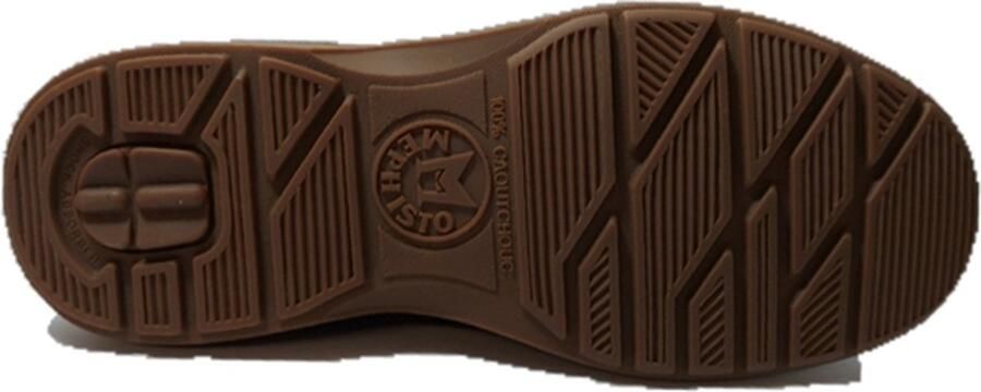 Mephisto DOUK RIKO Volwassenen Heren sneakers Heren veterschoenVrije tijdsschoenen Cognac - Foto 3