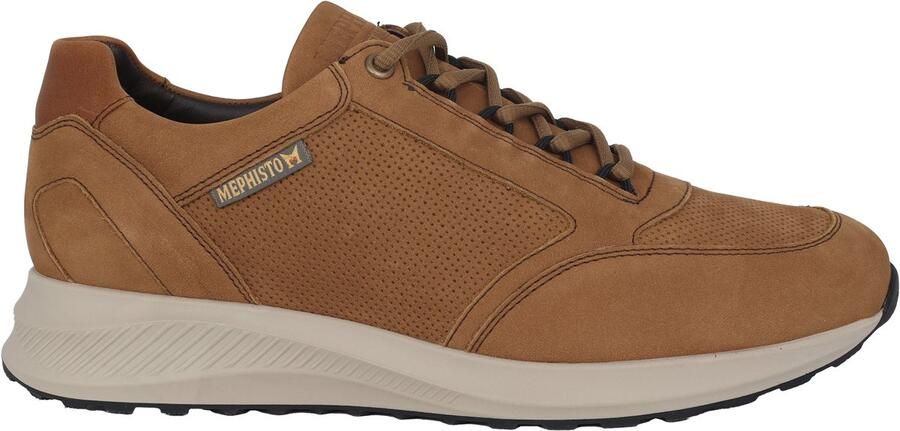 Mephisto Bruine Heren Sneaker Hoge Kwaliteit