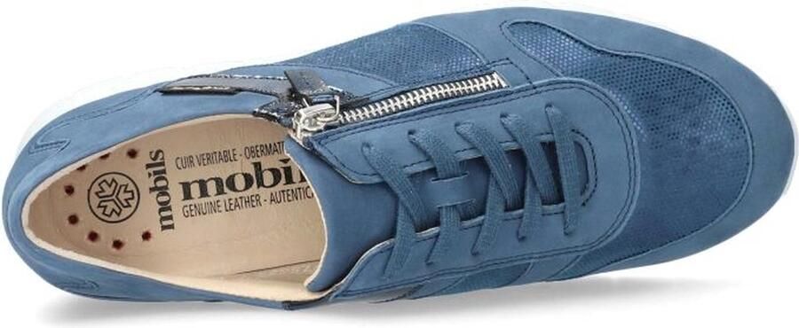 Mephisto Ergonomische Sneaker Blauw - Foto 3