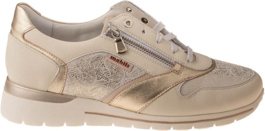 Mephisto Beige Ereen Dames Casual Sneakers Beige Dames - Foto 2