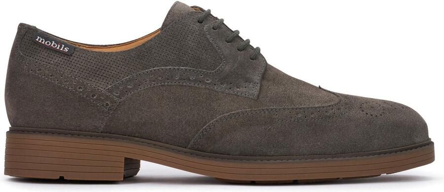 Mephisto Fernand Heren Veterschoen Donkergrijs Gray
