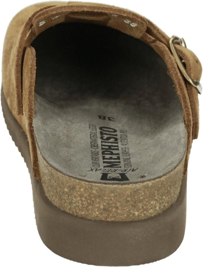Mephisto HALINA~SANDVEL~~~~~~~~~~~~~~~~ Dames slippers Cognac - Foto 3