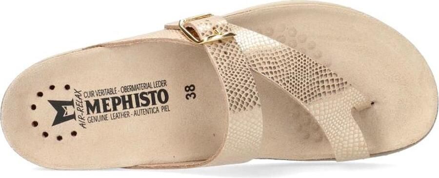 Mephisto Comfortabele Helen damessandaal Beige Dames - Foto 3