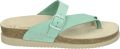 Mephisto HELEN SANDALBUCK Dames slippers Groen - Groen