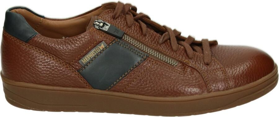 Mephisto HENRIK OREGON Vrije tijdsschoenenHeren veterschoenHeren sneakersCasual Cognac - Foto 2