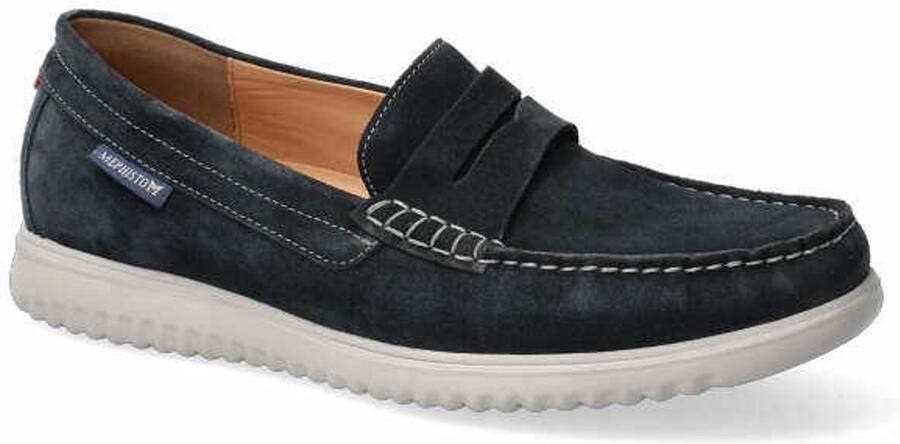 Mephisto heren instappers blauw