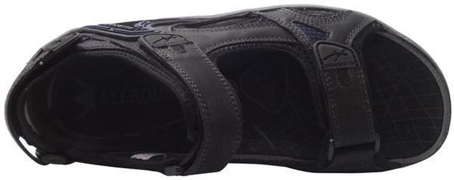 Mephisto Allrounder Sandalen Honduras Zwart Imitatie Leer Verwisselbaar Voetbed - Foto 4
