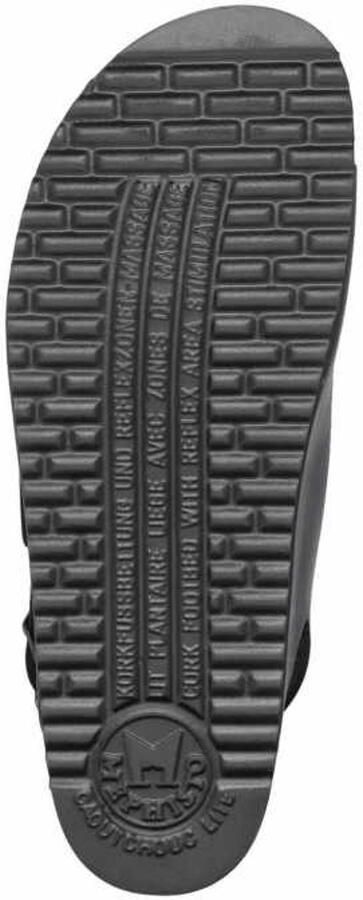 Mephisto heren sandalen zwart