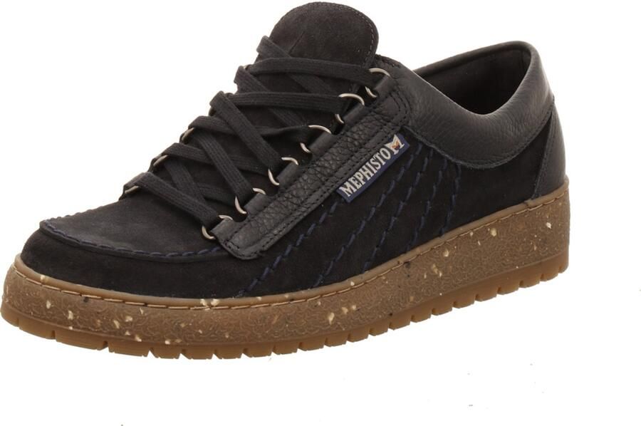 Mephisto heren sneakers blauw