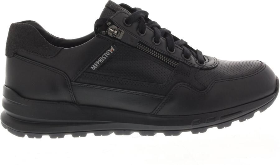 Mephisto BRADLEY RANDY Vrije tijdsschoenen Heren veterschoen Heren sneakersCasual Zwart