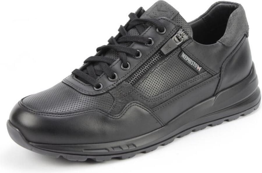 Mephisto BRADLEY RANDY Vrije tijdsschoenen Heren veterschoen Heren sneakersCasual Zwart - Foto 8