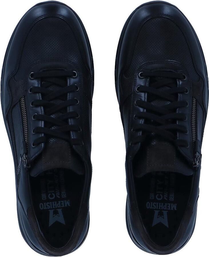 Mephisto BRADLEY RANDY Vrije tijdsschoenen Heren veterschoen Heren sneakersCasual Zwart - Foto 5