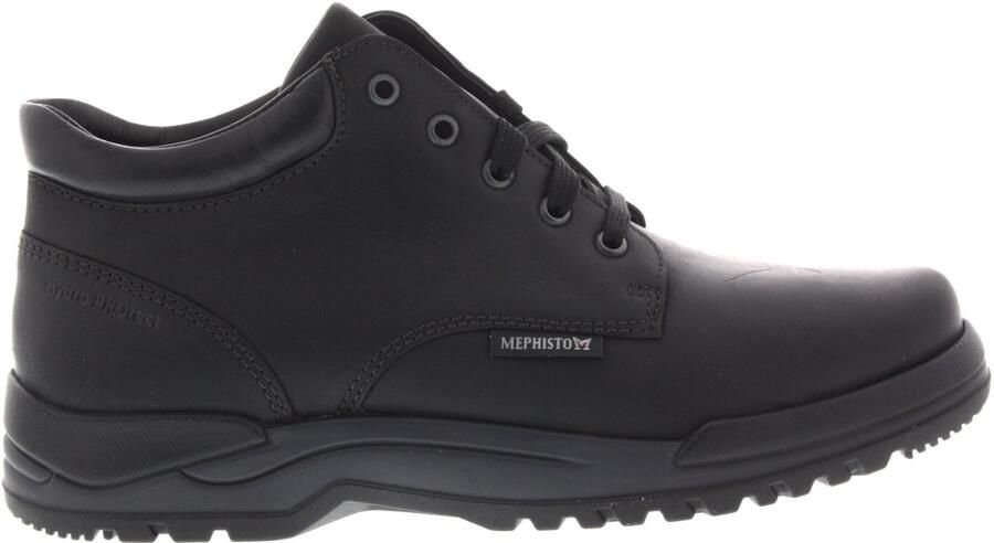 Mephisto Heren Veterschoenen Clement Grizzly Black Zwart