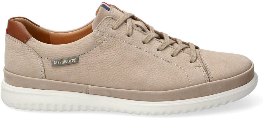 Mephisto heren veterschoenen crème