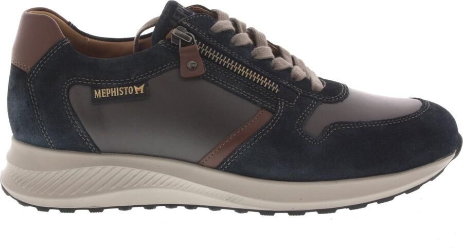Mephisto DINO~VELSPORT~~~~~~~~~~~~~~~~~ Vrije tijdsschoenen Heren veterschoen Heren sneakersCasual Blauw