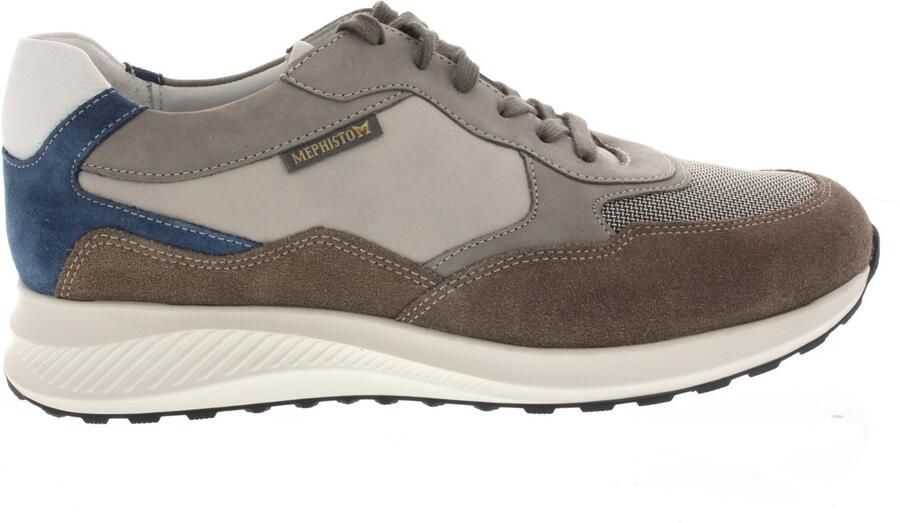 Mephisto DRISS~~~~~~~~~~~~~~~~~~~~~~~~~ Lage sneakersVrije tijdsschoenenHeren sneakers Grijs - Foto 3