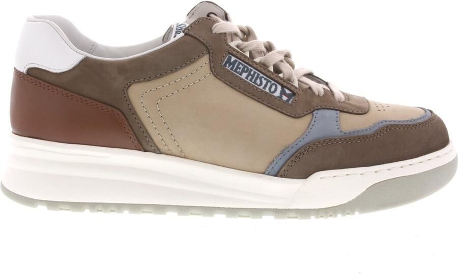 Mephisto Heren Veterschoenen Norwin Taupe - Foto 1