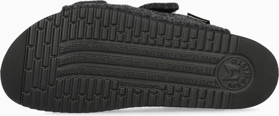 Mephisto Zwarte textielsandaal voor dames Black - Foto 4