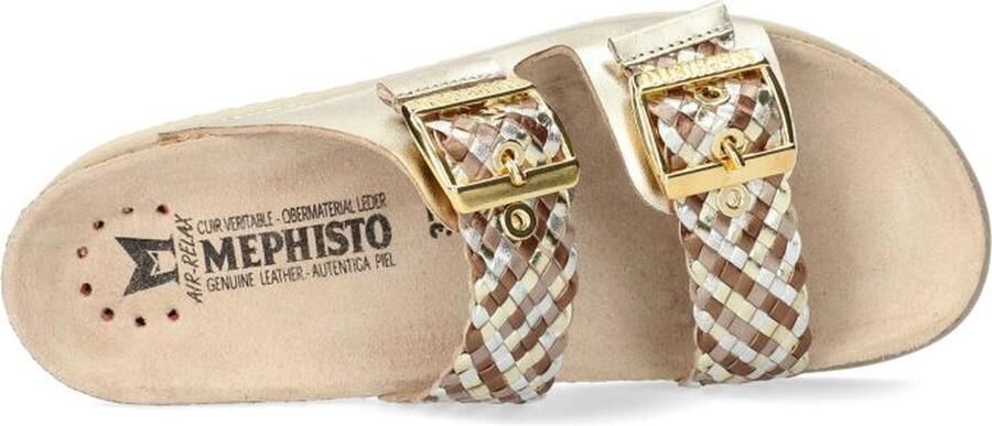 Mephisto Hester Twist dames sandaal goud - Foto 2