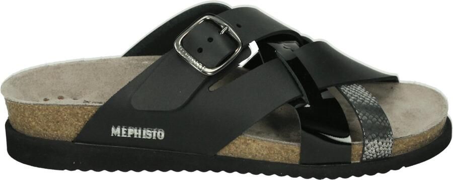 Mephisto HIDA Dames slippers Zwart