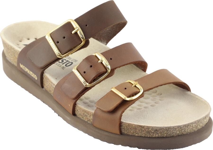 Mephisto HYACINTA 3431 3478 3451 Bruin combi slipper - Foto 2