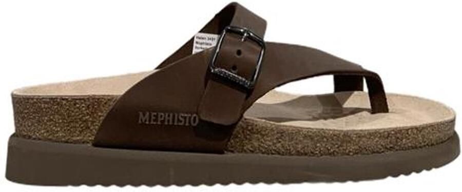 Mephisto HELEN SCRATCH Volwassenen Dames slippers Kleur: Bruin - Foto 2