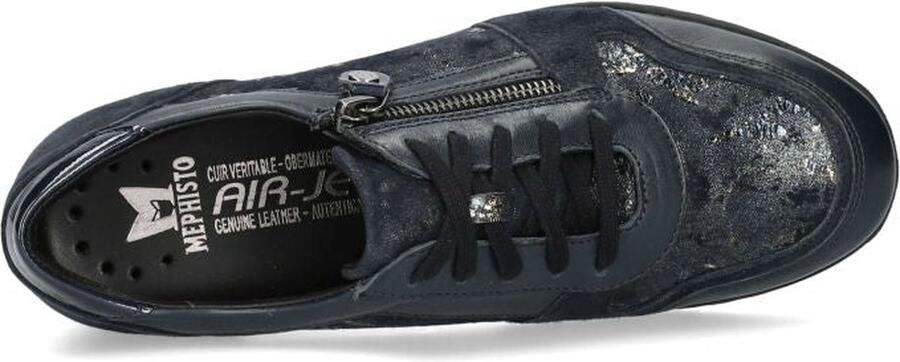 Mephisto IASMINA Dames veterschoen Donkerblauw - Foto 3