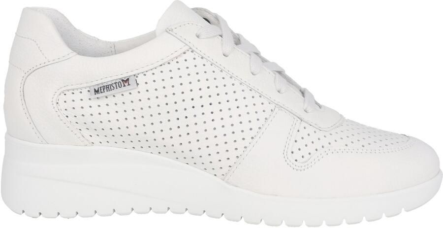 Mephisto Isa Perf dames veterschoen wit