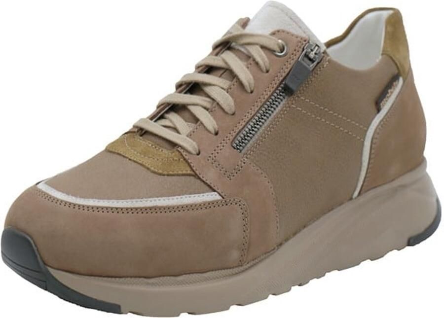 Mephisto mobils ISAAC Vrije tijdsschoenenHeren veterschoenHeren sneakersCasual Taupe