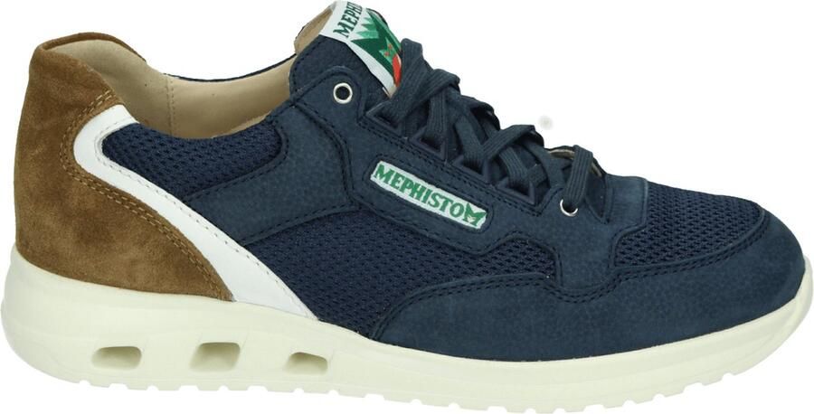 Mephisto JANSEN AIR Lage sneakersHeren sneakersVrije tijdsschoenen Blauw