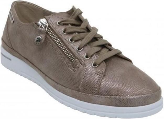 Mephisto June Taupe Comfort Veterschoen Dames