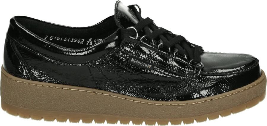 Mephisto LADY VERNIS Dames veterschoenen Zwart