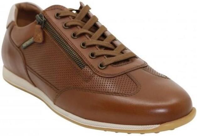 Mephisto Leon Chestnut Heren veterschoen met rits