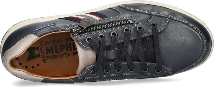 Mephisto Lisandro heren sneaker blauw - Foto 3