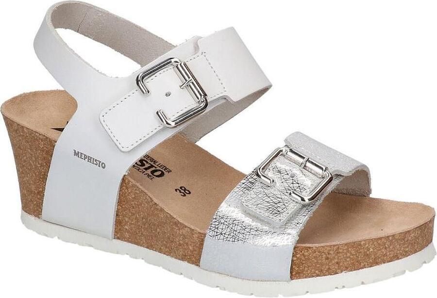 Mephisto Lissandra Sandalen Wit Dames