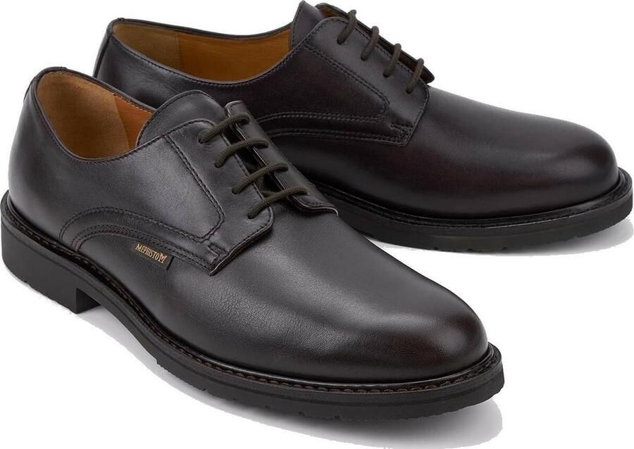 Mephisto Stijlvolle Heren Veterschoen Brown Heren - Foto 4