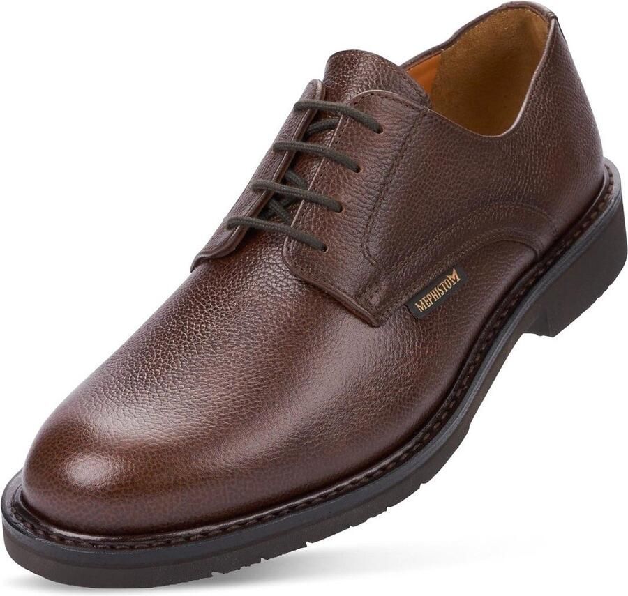 Mephisto Stijlvolle Heren Veterschoen Brown Heren - Foto 2