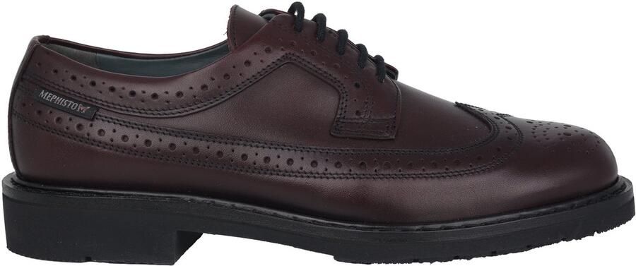 Mephisto Matthew heren veterschoen Rood