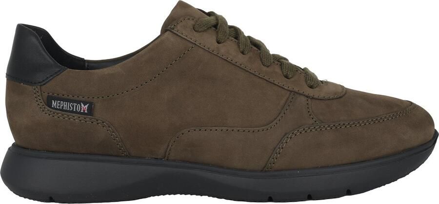 Mephisto Groene Damessneaker Stijlvol Ondersteunend